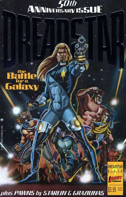 Dreadstar 50 - Anniversary - Gun - Galaxy - Army - Space - Angel Medina