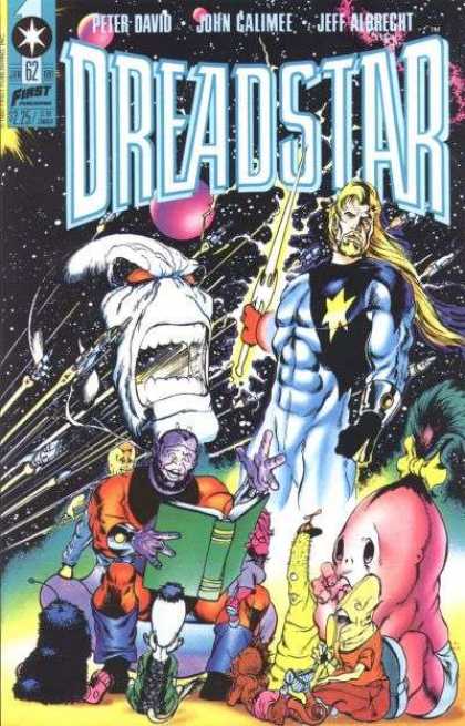 Dreadstar 62 - Peter David - John Calimee - Jeff Albrecht - Space - Book - Angel Medina