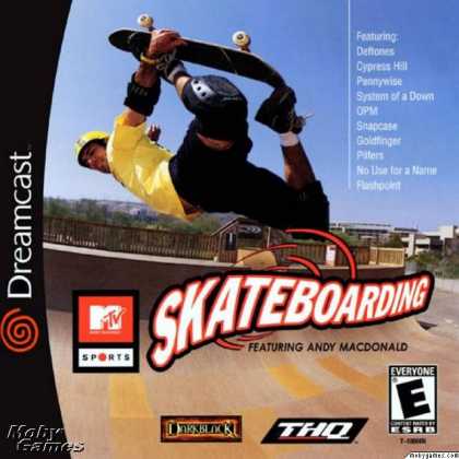 Dreamcast Games - MTV Sports: Skateboarding