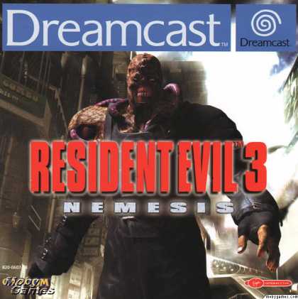 Dreamcast Games - Resident Evil 3: Nemesis