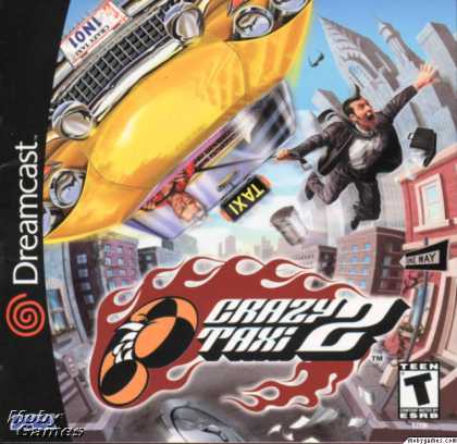 Dreamcast Games - Crazy Taxi 2
