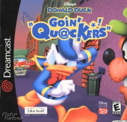 Dreamcast Games - Disney's Donald Duck: Goin' Quackers