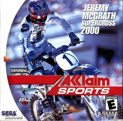 Dreamcast Games - Jeremy McGrath Supercross 2000