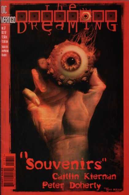 Dreaming 17 - Dreaming Vertigo - Sandman And New Story - Hand And Eyeball - Kiernan And Doherty - Gaiman Spin-off - Dave McKean