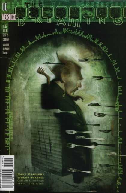 Dreaming 27 - Forks - Blurry Image - Digital Portal - Gotee - Eyes - Dave McKean