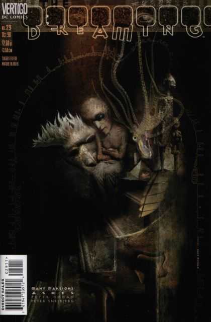 Dreaming 29 - Little Baby - White Hair - Very Art Intensive - Dark - Dave McKean