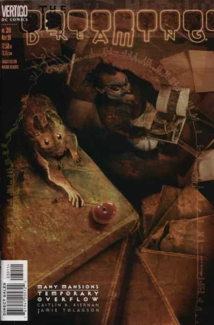 Dreaming 30 - Vertigo Dc Comics - Rat - Book - Temporary Overflow - Many Mansions - Dave McKean