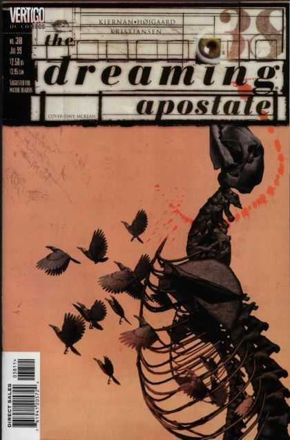 Dreaming 38 - Vertigo - Apostate - Birds - Bones - Skeleton - Dave McKean