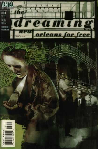 Dreaming 40 - New Orleans For Free - Men - Lady Bowing Head - Archway - Kiernan Rojgaard Randall - Dave McKean