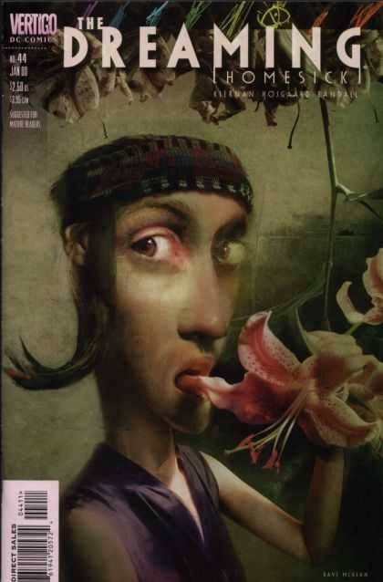 Dreaming 44 - Homesick - Flowers - Big Eyes - Boy - Eating - Dave McKean