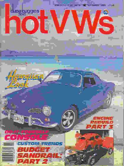 Dune Buggies and Hot VWs - November 1983
