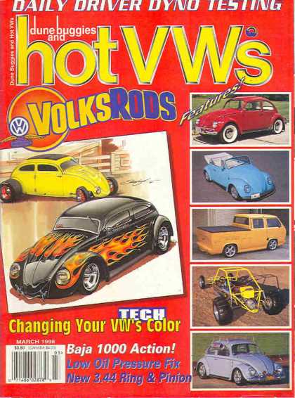 Dune Buggies and Hot VWs - March 1998