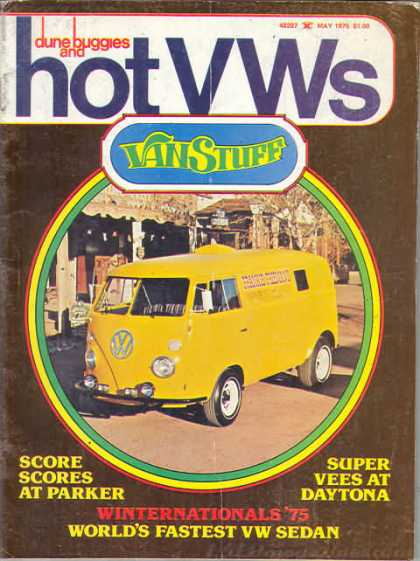Dune Buggies and Hot VWs - May 1975