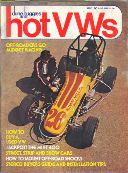 Dune Buggies and Hot VWs - June 1975