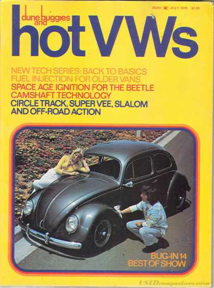 Dune Buggies and Hot VWs - July 1975