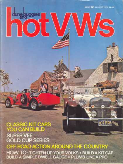 Dune Buggies and Hot VWs - August 1975