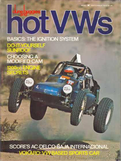 Dune Buggies and Hot VWs - September 1975