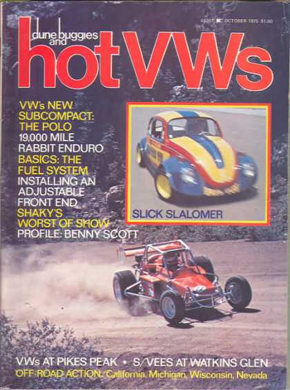 Dune Buggies and Hot VWs - October 1975