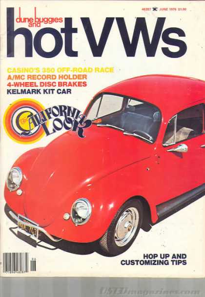 Dune Buggies and Hot VWs - June 1976