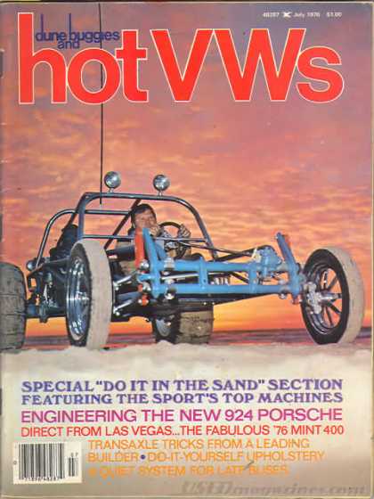 Dune Buggies and Hot VWs - July 1976