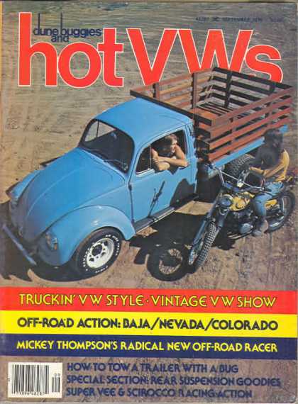 Dune Buggies and Hot VWs - September 1976