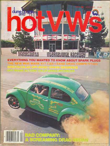 Dune Buggies and Hot VWs - April 1977