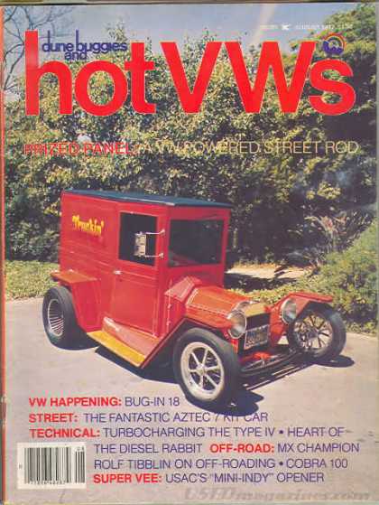 Dune Buggies and Hot VWs - August 1977