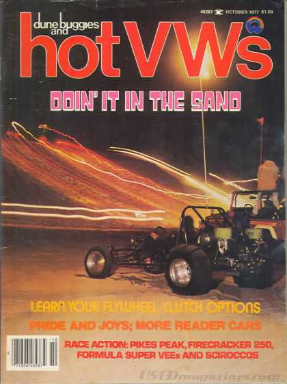 Dune Buggies and Hot VWs - October 1977