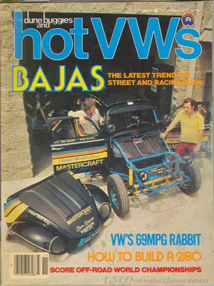 Dune Buggies and Hot VWs - November 1977