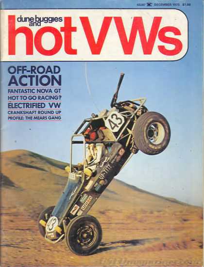 Dune Buggies and Hot VWs - December 1973