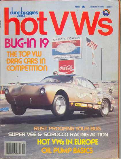 Dune Buggies and Hot VWs - January 1978