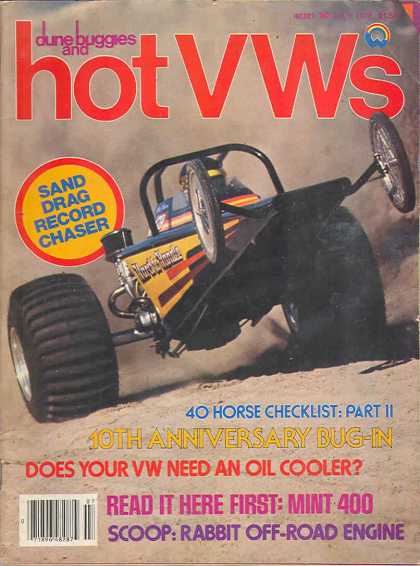 Dune Buggies and Hot VWs - July 1978