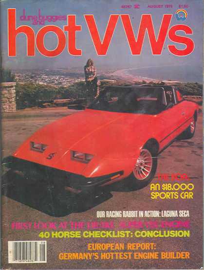 Dune Buggies and Hot VWs - August 1978