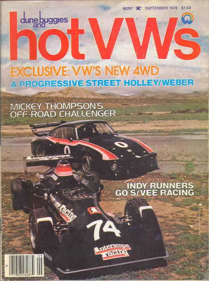 Dune Buggies and Hot VWs - September 1978
