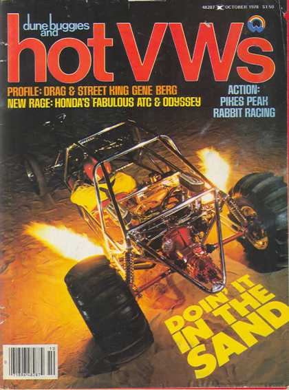 Dune Buggies and Hot VWs - October 1978