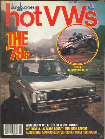 Dune Buggies and Hot VWs - November 1978