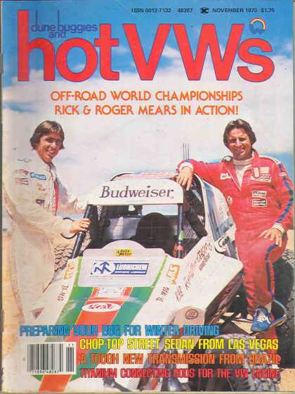 Dune Buggies and Hot VWs - November 1979