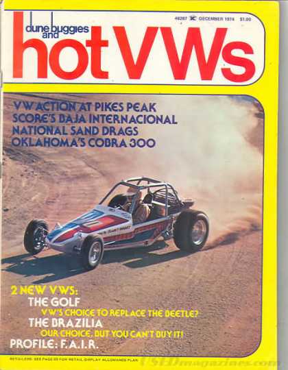 Dune Buggies and Hot VWs - December 1974
