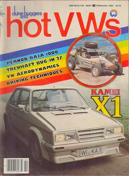 Dune Buggies and Hot VWs - February 1982