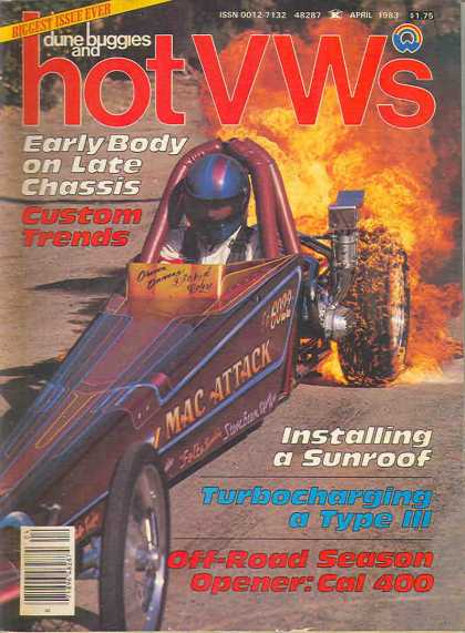 Dune Buggies and Hot VWs - April 1983