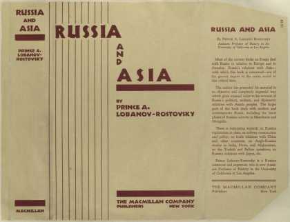 Dust Jackets - Russia and Asia.