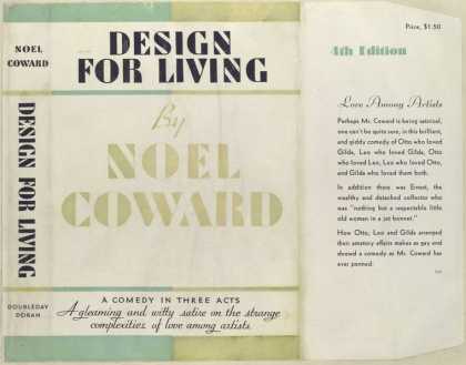 Dust Jackets - Design for living, a come