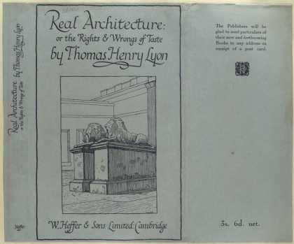 Dust Jackets - Real architecture the ri