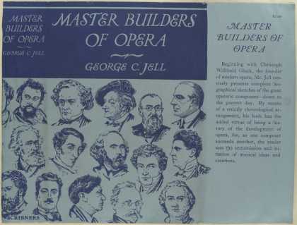 Dust Jackets - Master builders of opera.