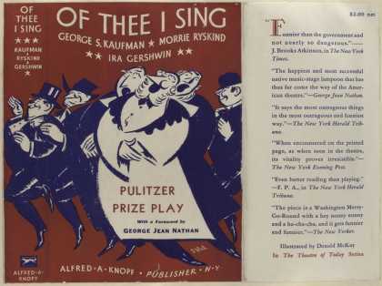 Dust Jackets - Of thee I sing.