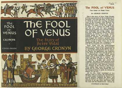 Dust Jackets - The fool of Venus, the st