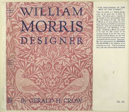 Dust Jackets - William Morris, designer.