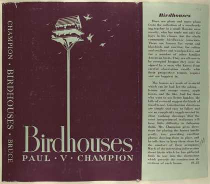 Dust Jackets - Birdhouses.