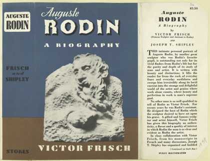 Dust Jackets - Auguste Rodin, a biograph
