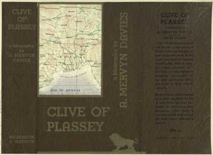 Dust Jackets - Clive of Plassey a biogr